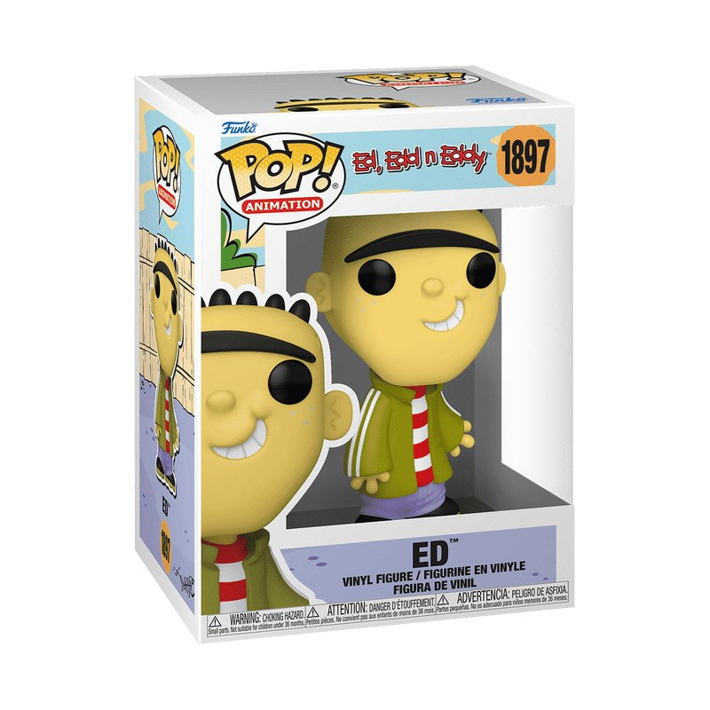 Funko Pop! Animation: Ed, Edd, n Eddy - Ed w/Chase - Assorted Funko Pop! Animation: Ed, Edd, n Eddy - Ed w/Chase - Assorted